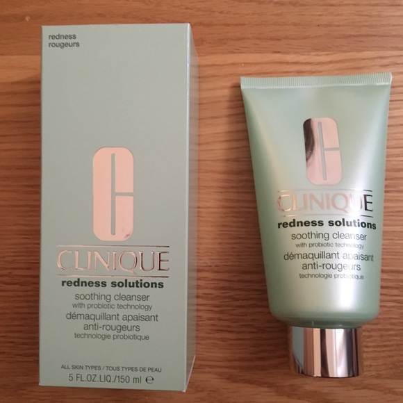 clinique redness solutions cleanser